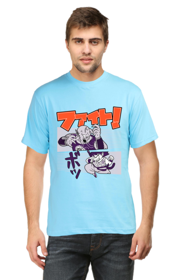 Retro Anime Battle Graphic T-Shirt Oversized - Image 3