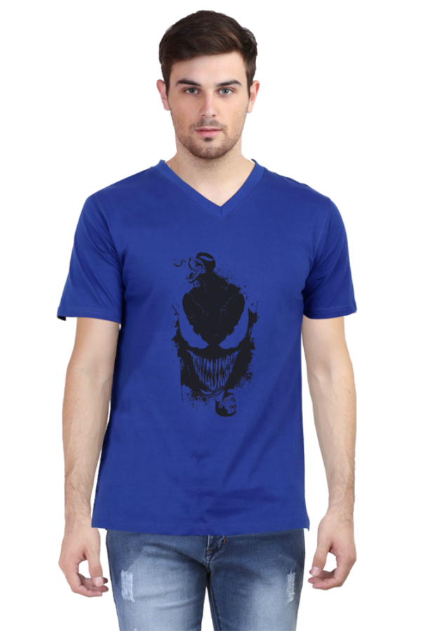 Dark Symbiote Grunge Graphic T-Shirt