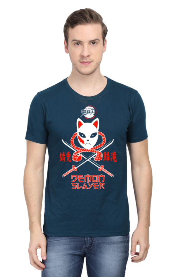Samurai Cat Warrior T-Shirt Oversized - Image 2