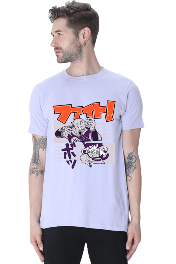 Retro Anime Battle Graphic T-Shirt Oversized - Image 2