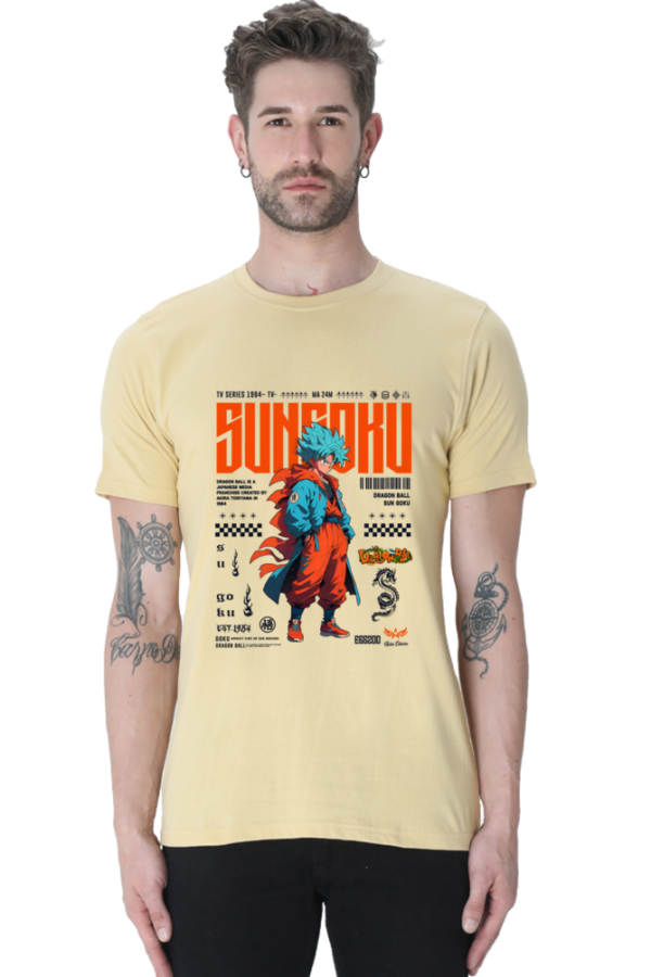 🔥 Super Saiyan Warrior Goku Anime Graphic T-Shirt – Dragon Ball 2 Oversized - Image 2